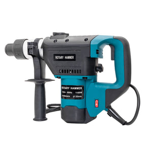 RONSHIN 60hz Professional Electric Hammer Heavy Duty Rotary Hammer Drill Blue