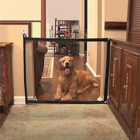 BEESCLOVER Isolation Mesh Breathable Woven Pet Dog Isolation Net 1.8m Black