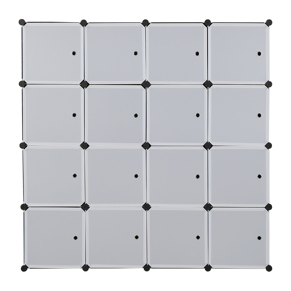 AMYOVE 4 Tier 16 Cube Organizer 142*47*142cm DIY Assemble Cabinet