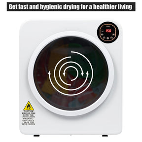 ZOKOP Electric Laundry Clothes Dryer 13.2 Lbs 6kg Tumble Dryer White