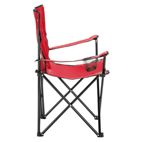 ALICIAN Camping Chair Small Simple Foldable Chair 80x50x50cm Red