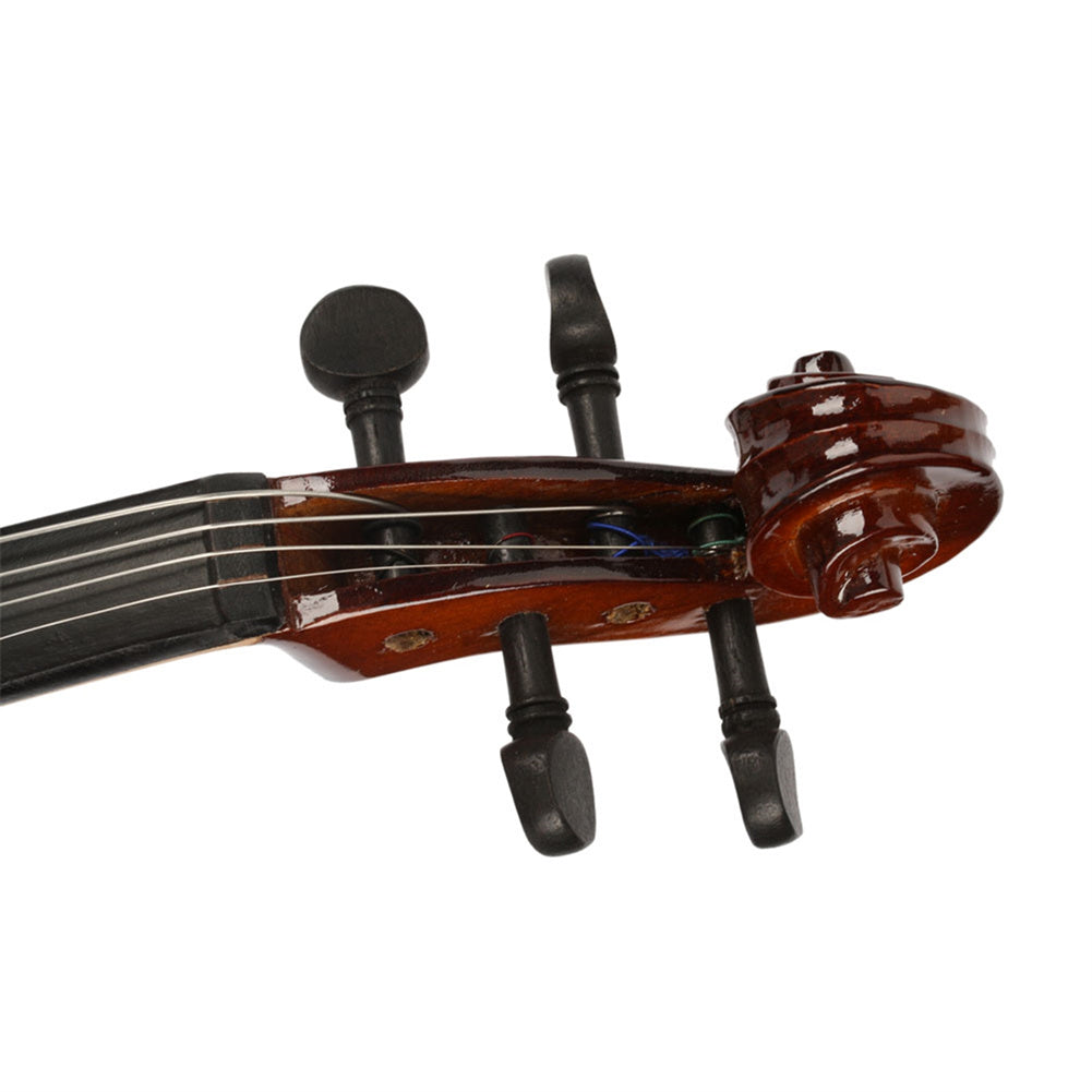 YIWA 1/8 Acoustic Violin With Box Bow Rosin Natural Violin