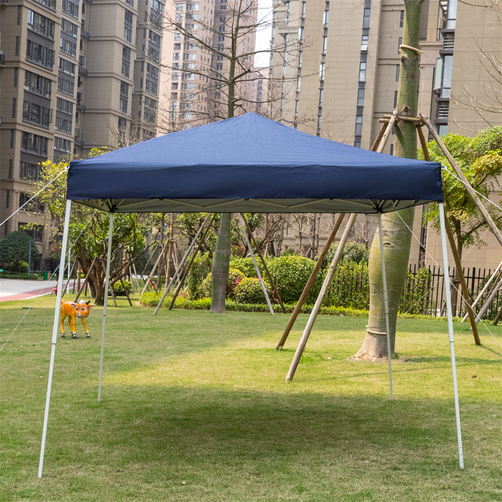 THBOXES 3x3 Meters Oxford Cloth Tent Portable Outdoor Folding Shed Blue
