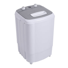 ZOKOP 10lbs Washing Machine Low Noise High Power Semi-automatic Grey