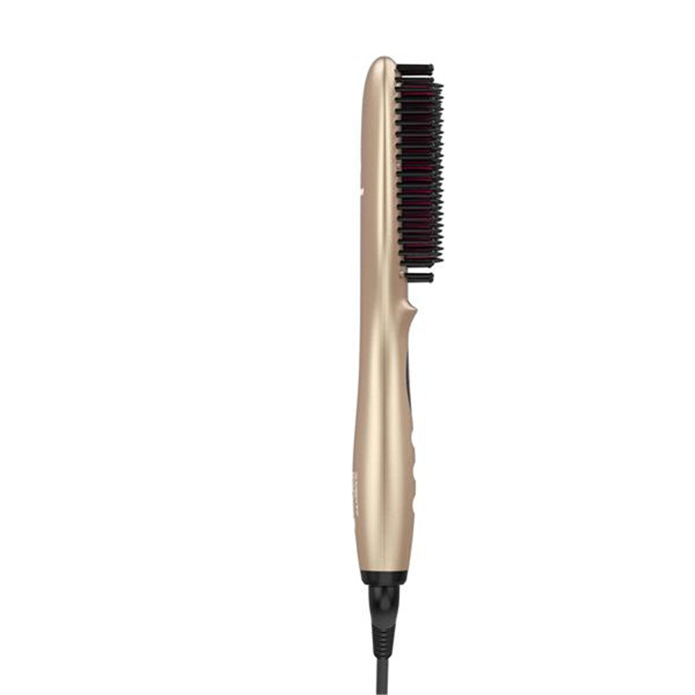RONSHIN Rapid Heating Hair Straightener Brush Ceramic Heated Electric Comb