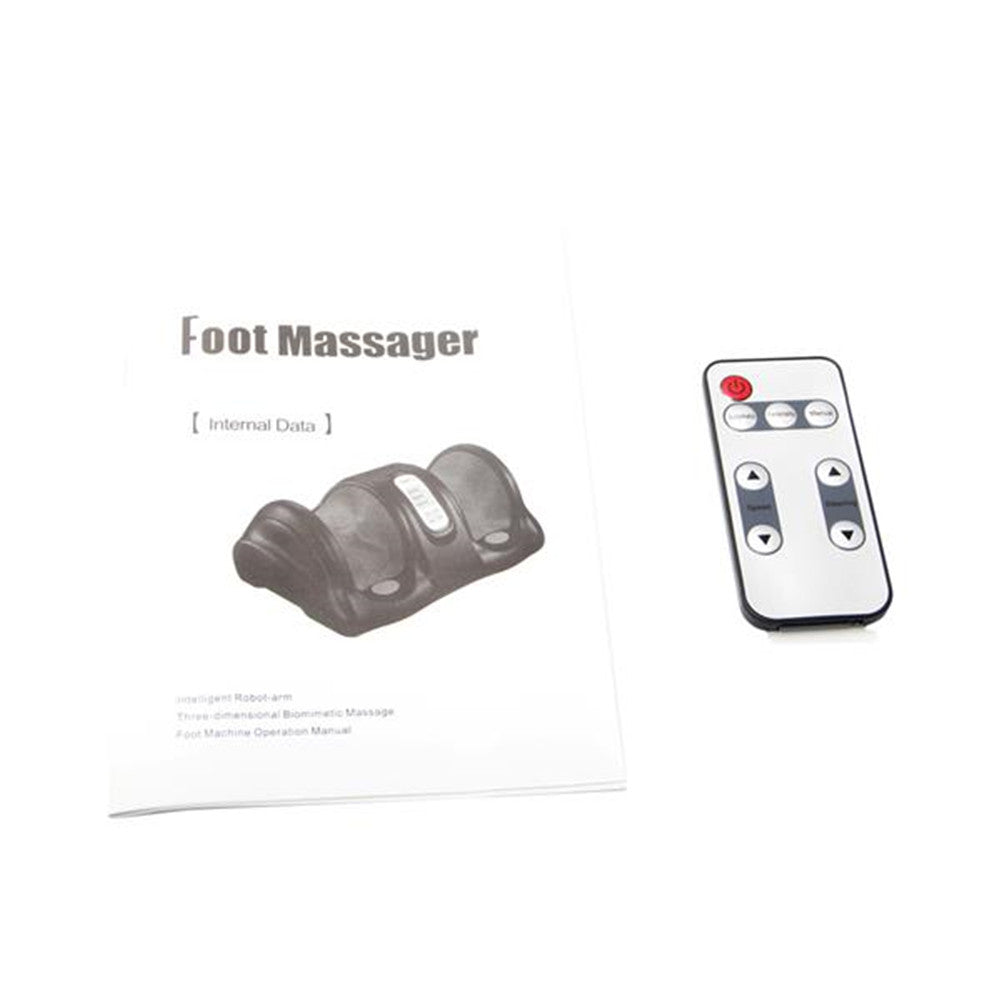 DSSTYLES Foot Massager Multi-Speed Design Smart Kneading Pedicure Machine Black
