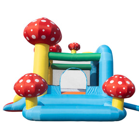 THBOXES Durable Inflatable Bouncer with Air Blower Family Backyard Bouncy Castle