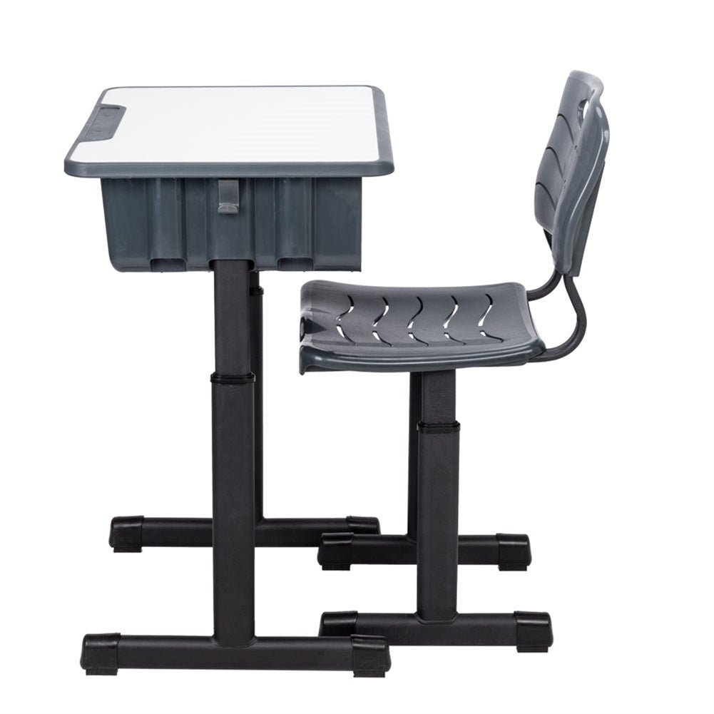 AMYOVE Student Desk Chair Set Surface Ergonomic Children Sturdy Table