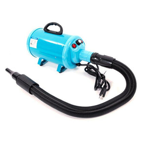 BEESCLOVER 2800W Pet Hair Dryer Blower Grooming Dryer for Dogs Blue