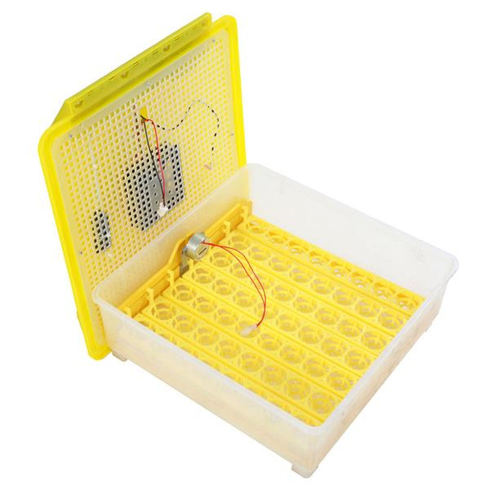 DISHYKOOKER Poultry Automatic Incubator Set for 56 Eggs Yellow