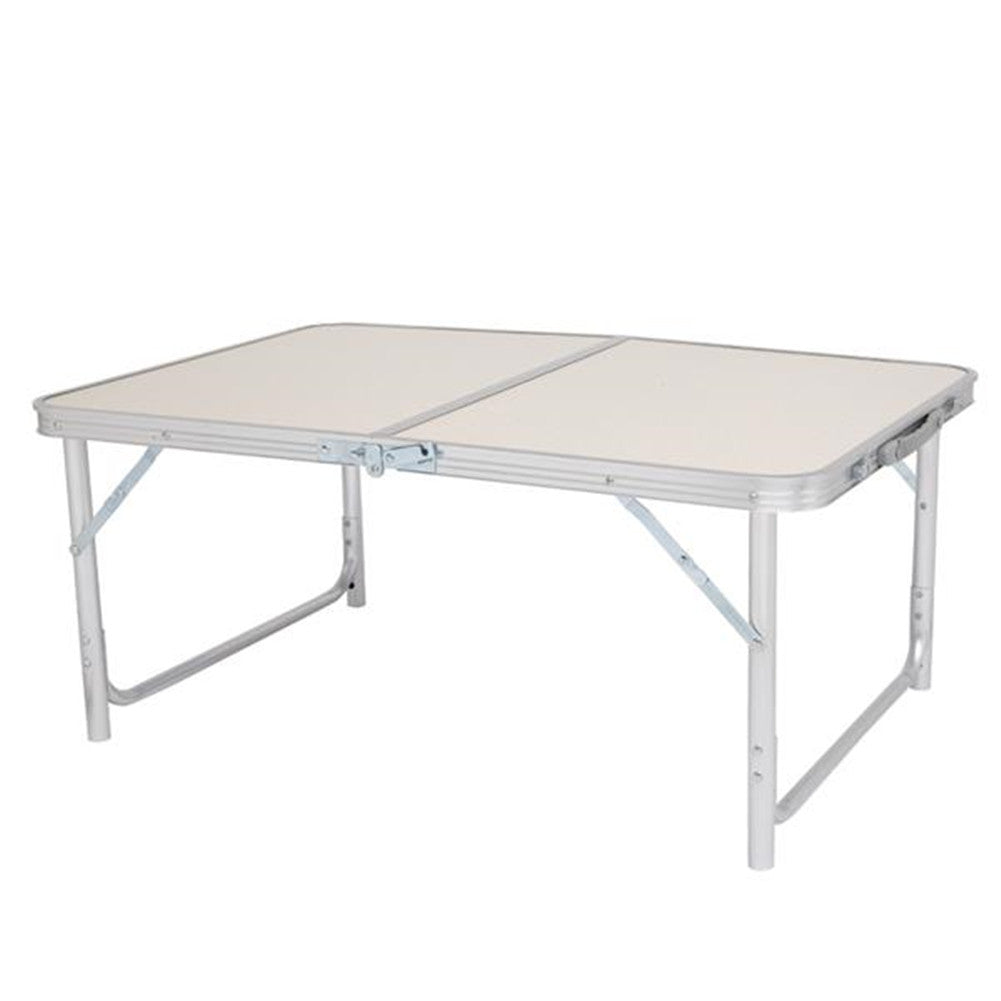 AMYOVE Folding Table 90 x 60 x 70cm Foldable Table White