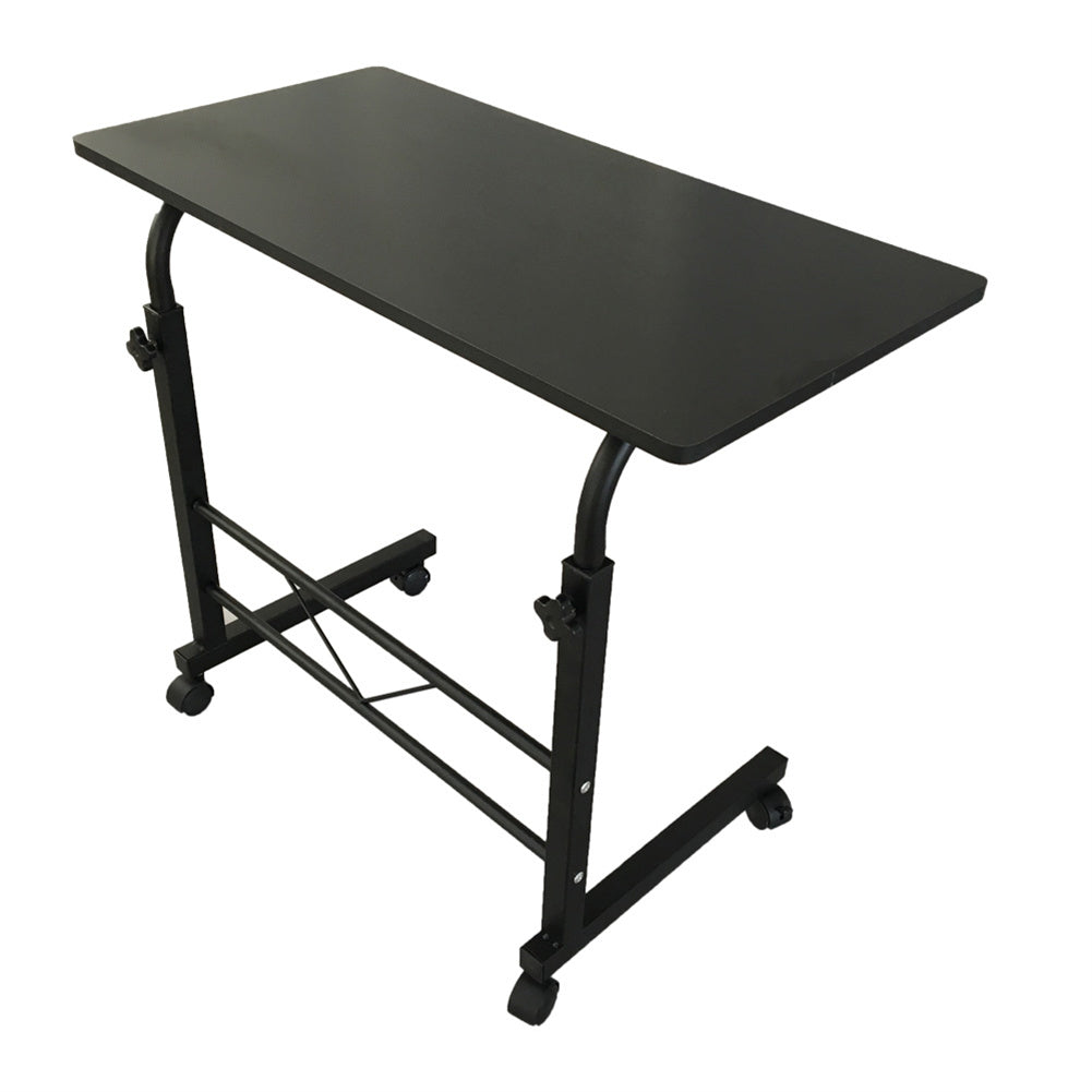 AMYOVE Portable Side Table Multipurpose Removable Adjustable Height Black