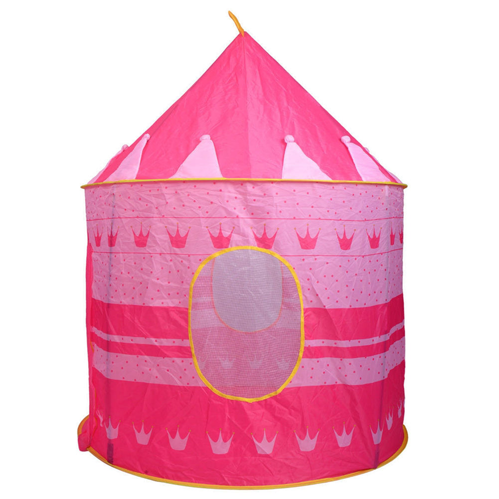 THBOXES Realeos Portable Folding Play Tent Children Kids Castle Pink