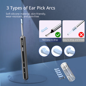 ACEKOOL Ear Wax Removal EV1 with 1080P HD Ear Camera Ear Cleaner