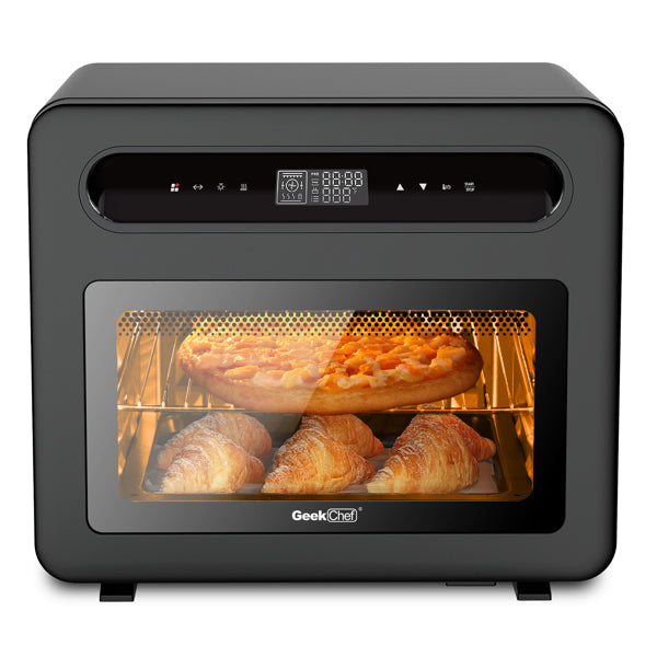 GEEK CHEF 26QT Air Fryer Toast Oven Combo Steam Convection Oven Countertop Airfryer