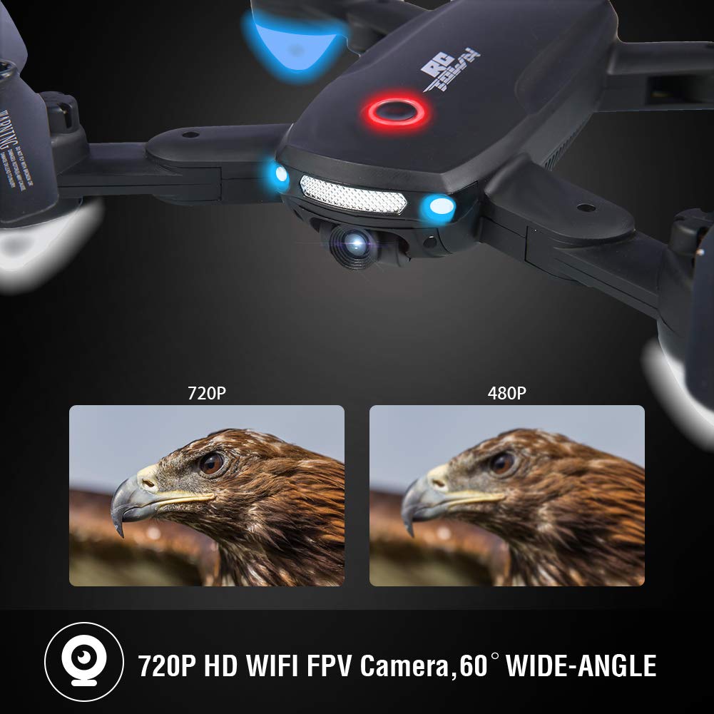 RCTOWN Mini Drone 720P HD Foldable Drone