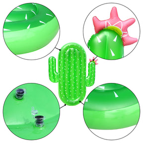 THINKMAX Inflatable Cactus Pool Float Large Swimming Float for sports