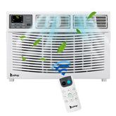 ZOKOP 10000BTU All-in-one ortable Air Conditioner Window Type Refrigeration/Energy Saving/Fan/Dehumidifying